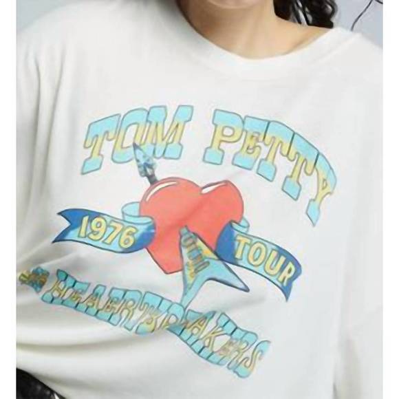 NEW RECYCLED KARMA tom petty 1976 tour in white - Picture 2 of 2